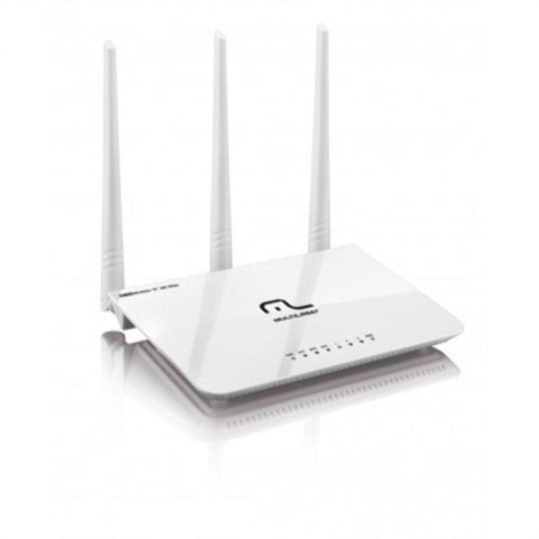 Roteador Multilaser Wireless 300Mbps 2.4GHz 3 Antenas 5dBi RE163